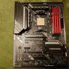 Ryzen 7 5700x＋B550 TOMAHAWK＋DDR4 8GB×4枚