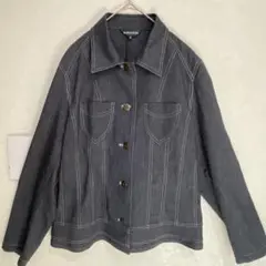 ♡MARY LESTER♡柔らかデニムジャケット　大きめＭ　新品