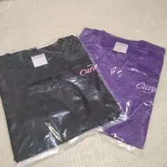Curves Tシャツセット 黒 紫 SAサイズ