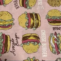1点限り‼️ 廃番品‼️ ハンバーガー　メニュー　ピンク　国産