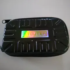 STOUTER ブラックナイロンケース カラビナ付き