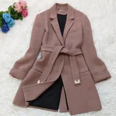 ダイアンフォンファステンバーグ コート ベルト ウール DVF