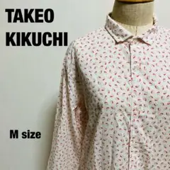 TAKEO KIKUCHI ネルシャツ カジュアル 長袖 Mサイズ 【941】