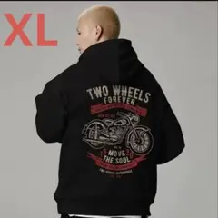 ☆8月中セール価格☆X L 大きめサイズ　ジップアップパーカー