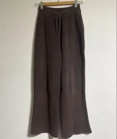 LE17SEPTEMBRE ルディセットセプトンブル　ニットワイドパンツ