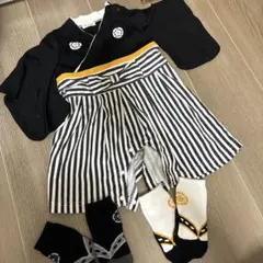 袴ロンパースと靴下セット