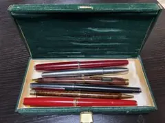 万年筆　ボールペン　計6本セット(pilot、pelikanoなど) ケース付き