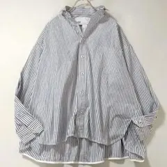 TICCA ティッカ　ワイドシルエット　スクエアビッグシャツ　コットン　日本製