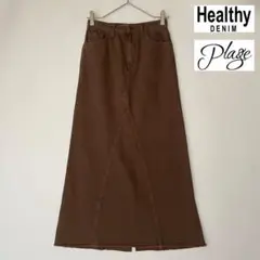 Plage × Healthy DENIM 別注 ロングスリット スカート