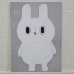 うさぎ　アクリル画　原画　絵