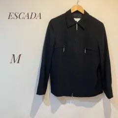 【ESCADA】エスカーダ　　長袖カットソー　ブラック