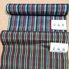 m-1955 家庭着用反物 ６mx２本 未使用品