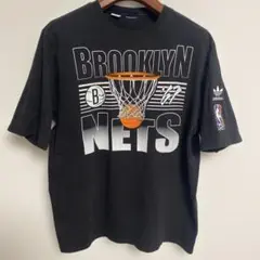 adidas アディダス Brooklyn Nets Tシャツ M