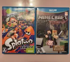 Splatoon & Minecraft Wii U セット
