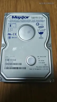 Maxtor 6 Y34Y20KE YAR4114GBSATAHDD②