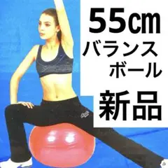新品　55㎝　バランスボール　ピンク