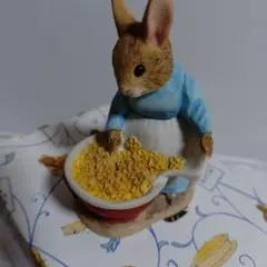ミセスラビット置物