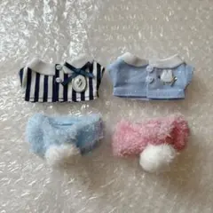 ぬいぐるみ 服 10cm ぬい服 4点セット