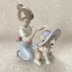 リヤドロ LLADRO 犬と少女 6862 おめかししようね 陶器人形 楽天市場】リヤドロ おめかししようね 少女 犬 6862 LLADRO AN