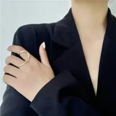 ★ゴールドフィンガーリング☆指輪★