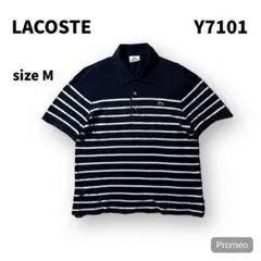 【即購入OK】LACOSTE 半袖ポロシャツ　サイズ4 ネイビー