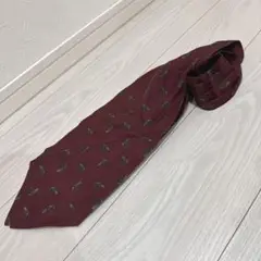 Burberrys バーバリー正規品 鴨ボルドー クラバット ネクタイ スカーフ