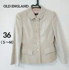 OLD ENGLANDオールドイングランドベージュテーラードジャケット カシミヤ