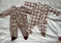 ロンパース2枚セット