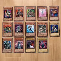 遊戯王　戦士族　ノーマル　14枚セット