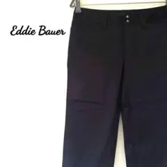 Eddie Bauer 裾ダブル アンクル丈 チノトラウザー ストレッチパンツ