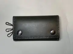ハンドメイド三連キーケース