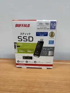 （新品）SSD 1TB バッファロー　SSD-PUT1.0U3-BKC