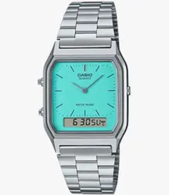 CASIO AQ230 TURQUOISE TIFFANY BEAMS