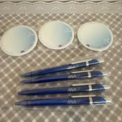 ANA 非売品　メモ帳 ボールペン