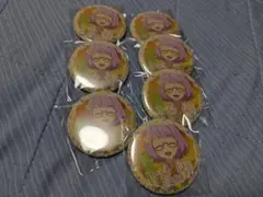 アイカツスターズ イオン チーズソフトクッキー 缶バッジ 七倉小春　7個