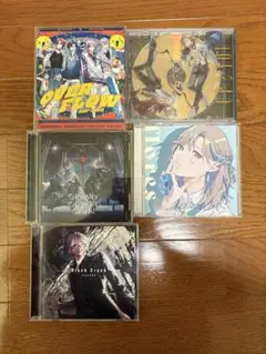 にじさんじ CD 5枚まとめ売り 叶 ろふまお 葛葉 くろのわ