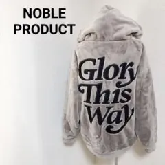 NOBLE PRODUCT ノーブルプロダクト フェイクファージャケット グレー