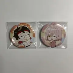 遠井さん スイパラコラボ ももちゃん 尾宅くん 缶バッジ