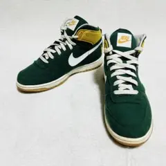 ナイキ✨BIG NIKE HIGH LUX ビッグナイキ グリーン 25.5cm