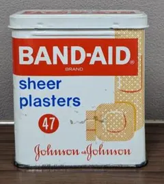バンドエイド BAND-AID 空き缶