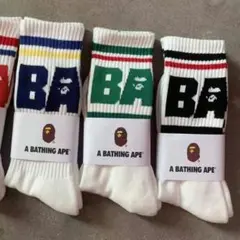 A BATHING APE アベイシングエイプソックス 3足セット