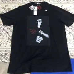 GU ブラック Tシャツ ブルース・リーサイズＬ新品未使用品