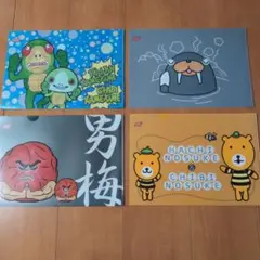 クリアファイル　ノーベル　キャラクター