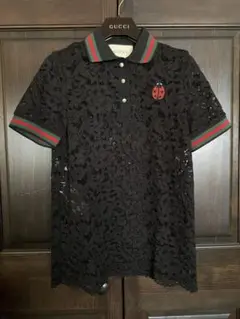 GUCCI レースポロシャツ