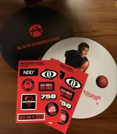 【2セット】BLACK SAMURAI 限定うちわ　ステッカーセット