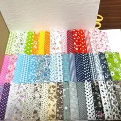 はぎれ 10×10 50枚まとめ売り㊱