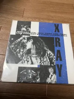 LPレコード X-RAY ライブ盤