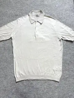 【美品】JOHN SMEDLEY ジョンスメドレー コットンポロシャツ Isis