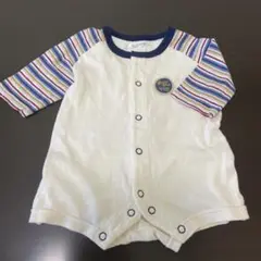 ロンパース・カバーオール クリーム色 サイズ60