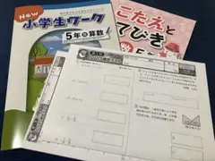 【新品未使用品】New小学生ワーク　５年算数　啓林館版